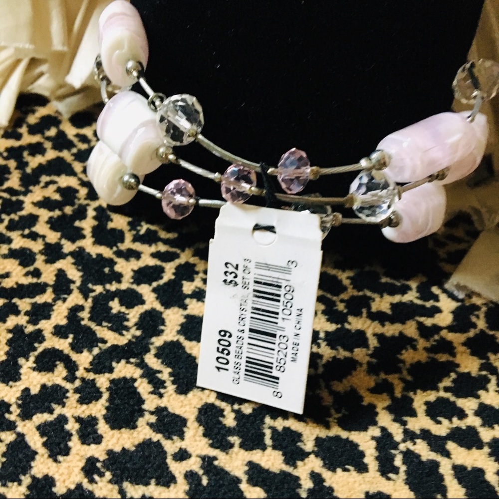 NWT Soft pink Bangles - Picture 3 of 3